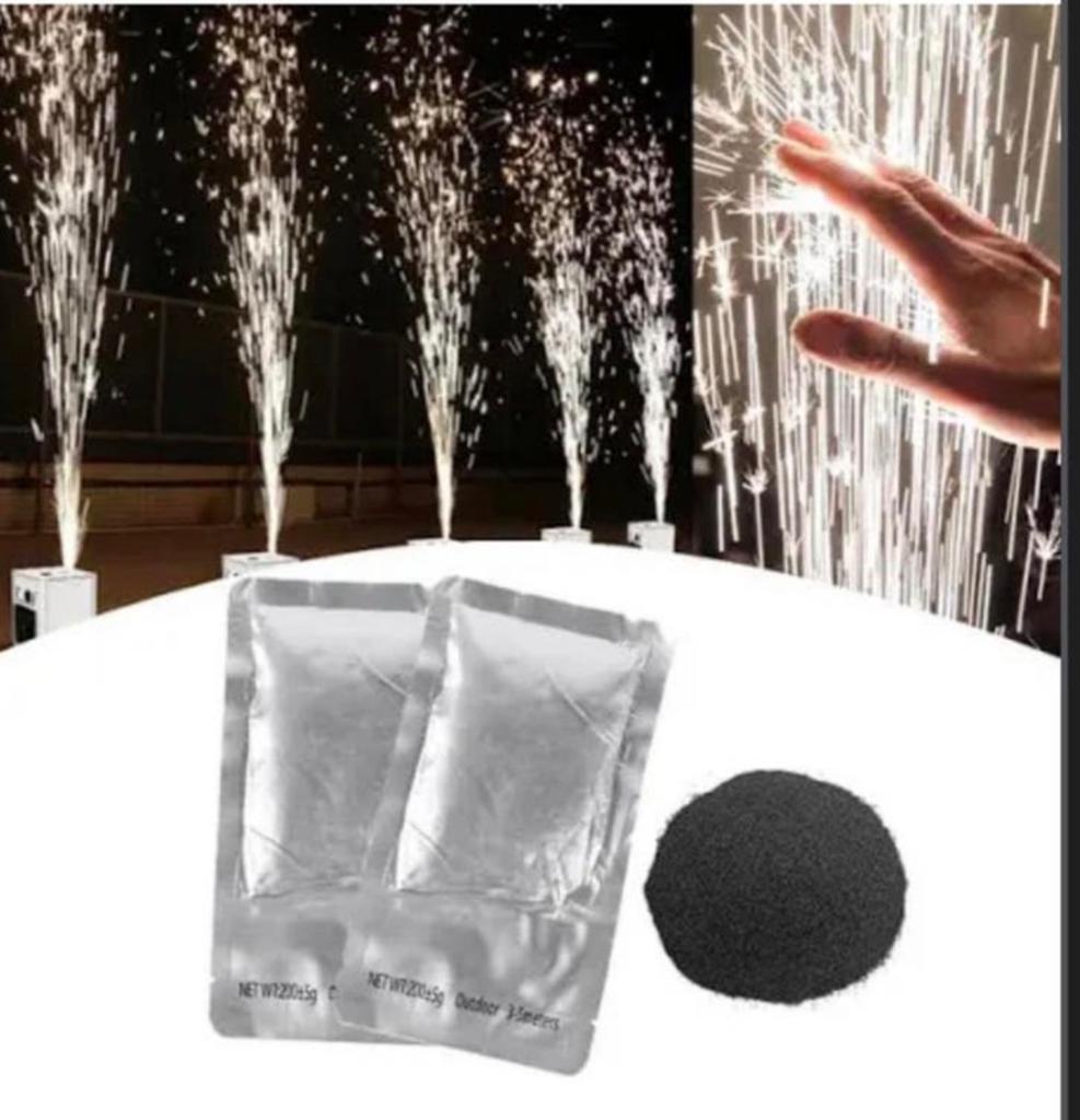 Sparkular koudvuur sparkpoeder || voorraad., Ophalen of Verzenden, Nieuw, Licht, Geluidgestuurd
