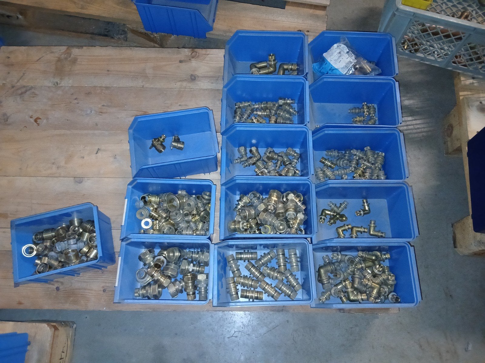 partij messing perskoppelingen, Ophalen, Nieuw, Minder dan 50 mm, Overige typen