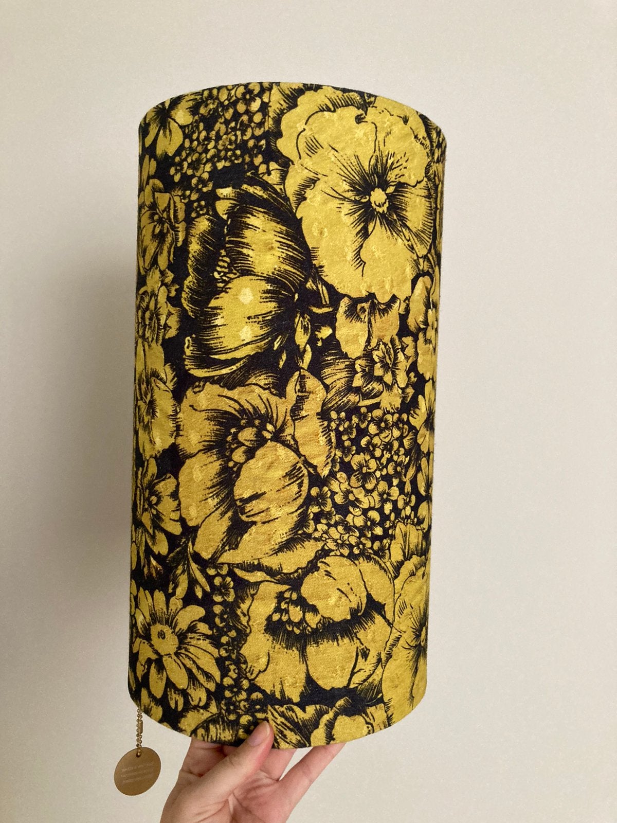 HKliving x Doris lampenkap met een floral bloemenpatroon, Meerkleurig, 40 cm, Rond, Ophalen of Verzenden