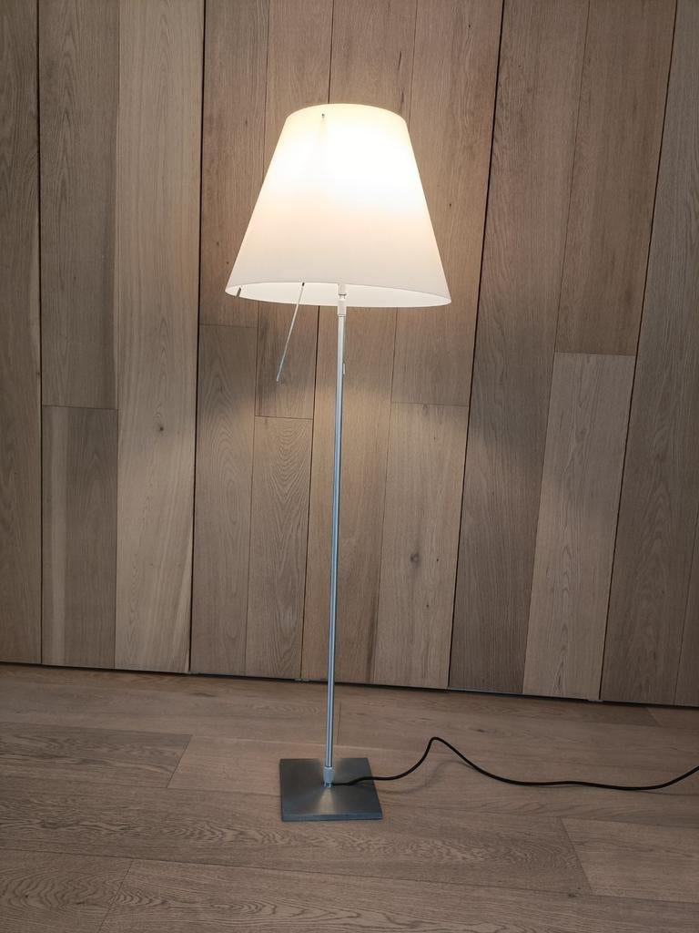Luceplan Constanza vloerlamp, Ophalen, Gebruikt, Stof, Modern