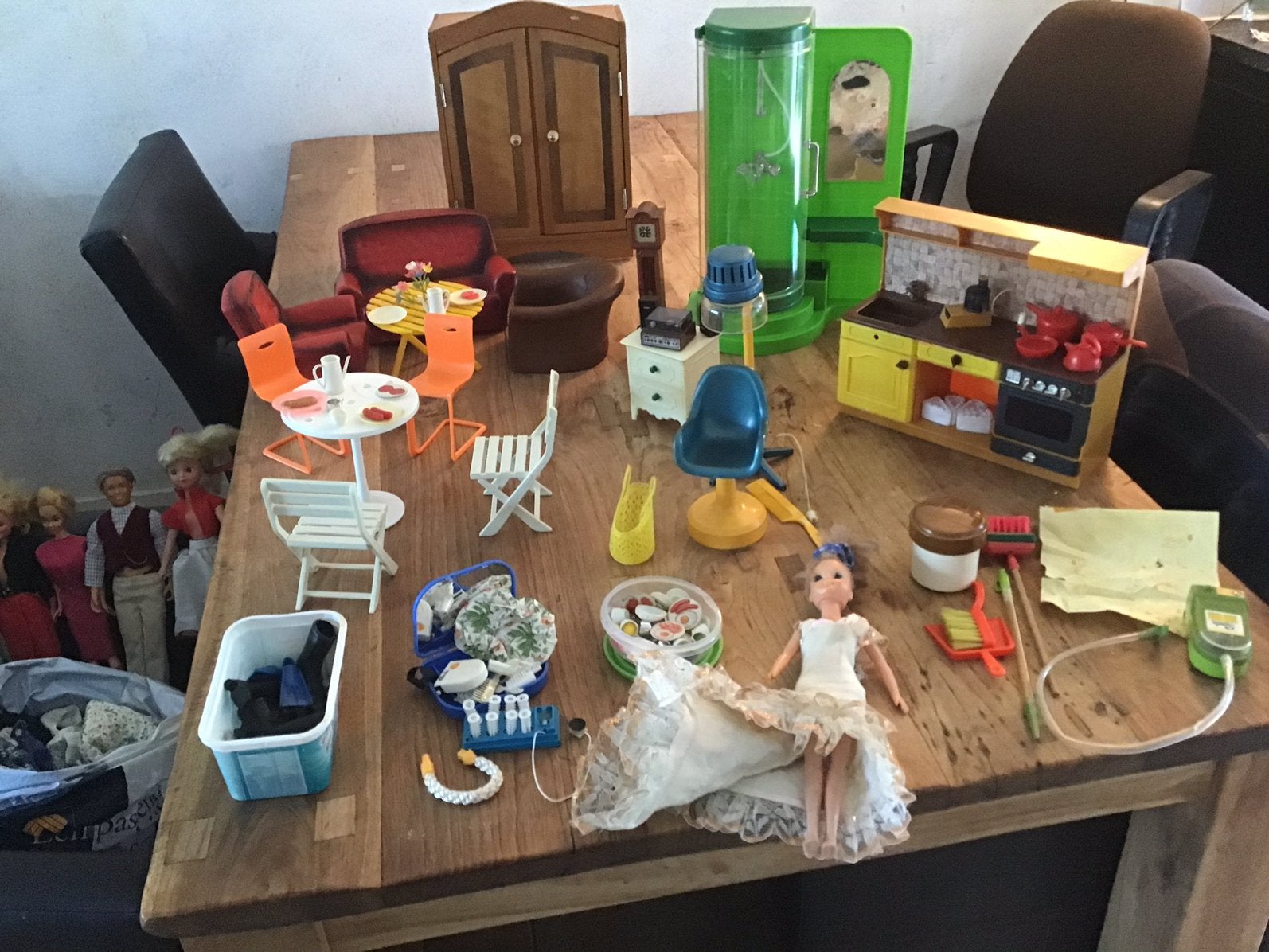 Vintage barbies en vintage toebehoren Cindy, Ophalen of Verzenden