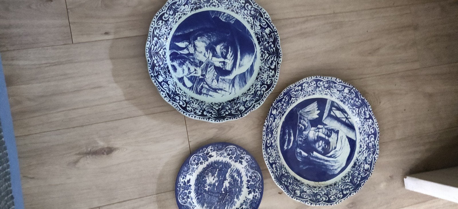 mooie grote Delfts blauw, Ophalen of Verzenden