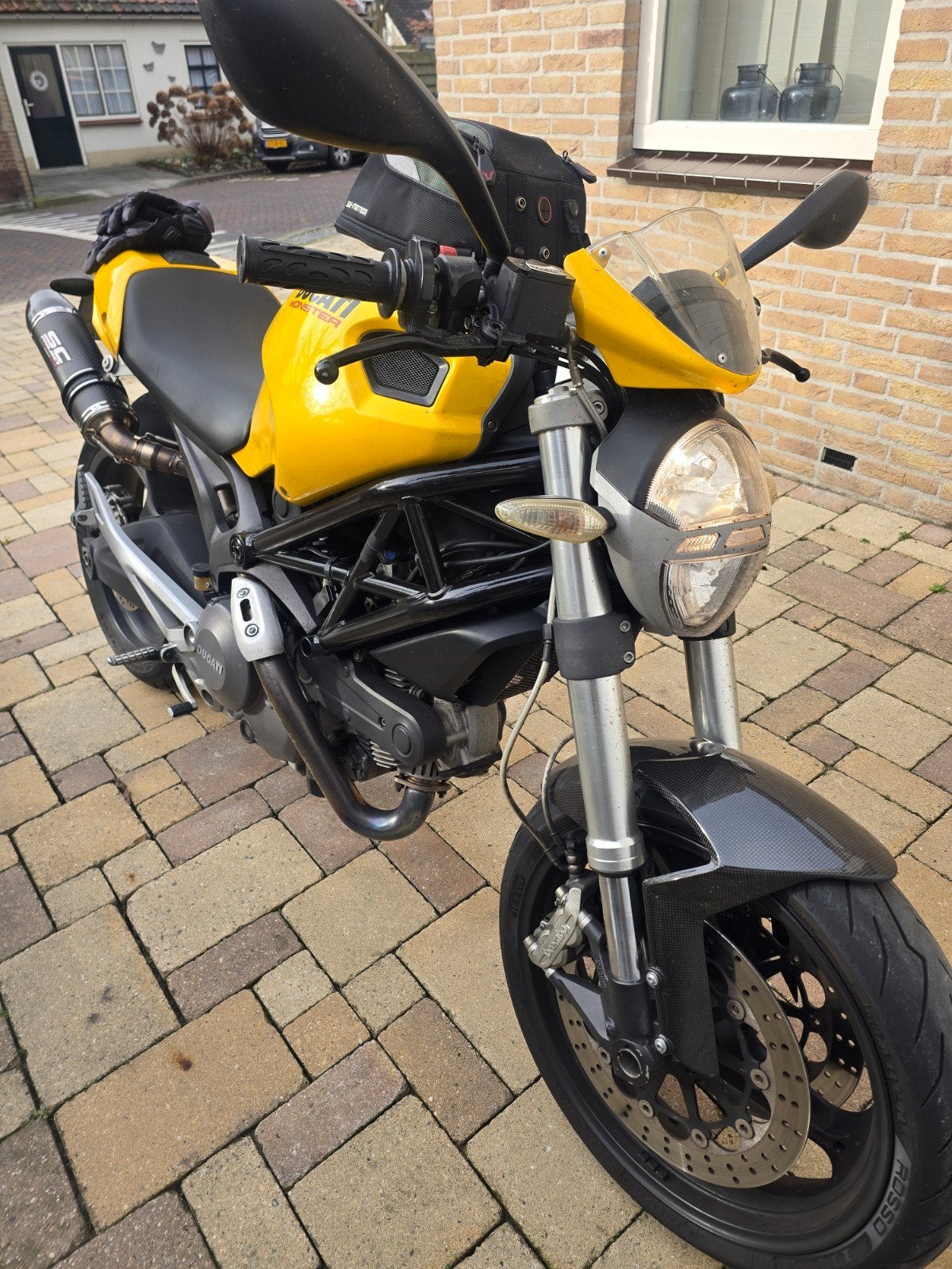 ducati monster 696 TEKOOP, 2 cilinders, Sportuitlaat, Occasion, Meer dan 35 kW