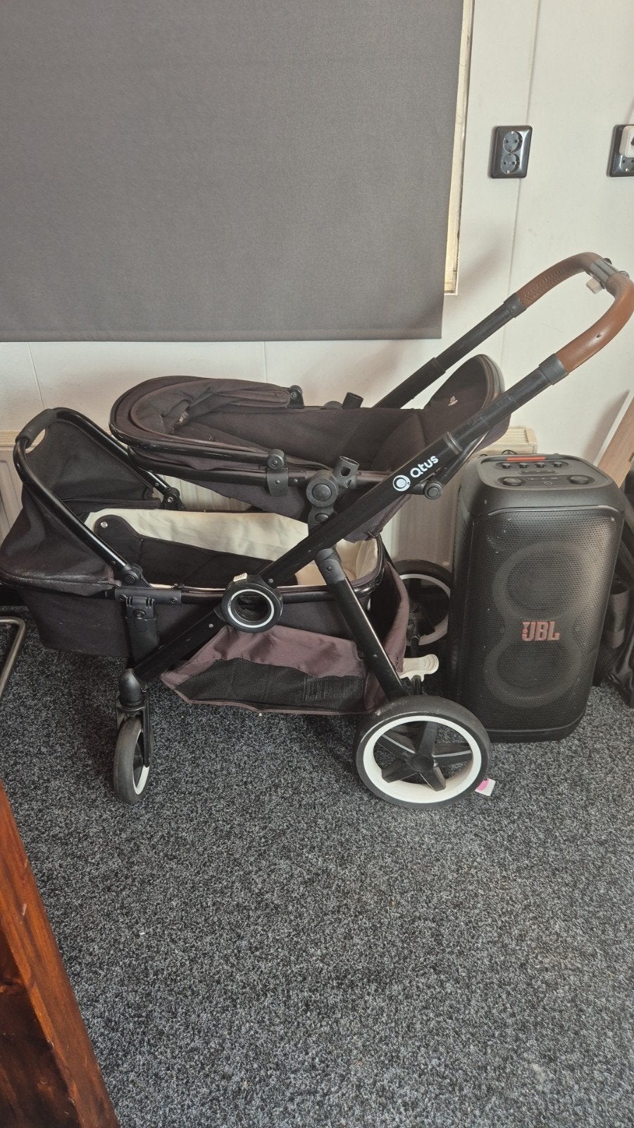 kinderwagen 2 zitjes en 1 bak, Ophalen, Gebruikt, Overige merken