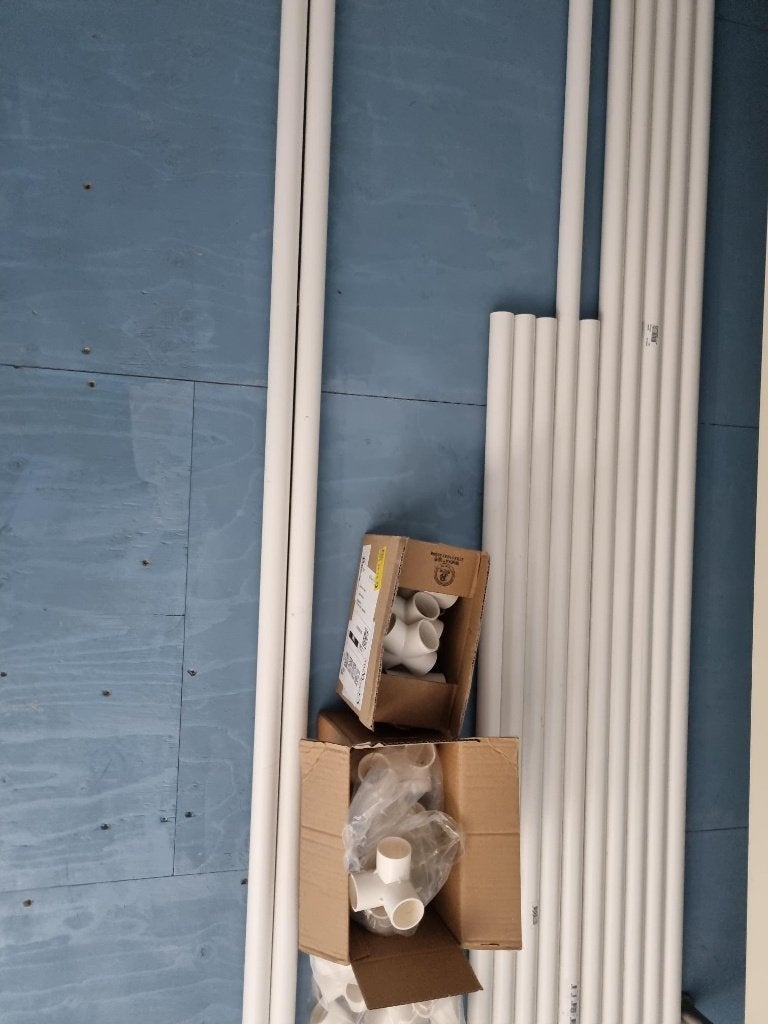 PVC buizen en verbindingstukken, Doe-het-zelf en Verbouw, Buizen en Afvoer, Ophalen, Pvc, 20 tot 40 mm, Zo goed als nieuw