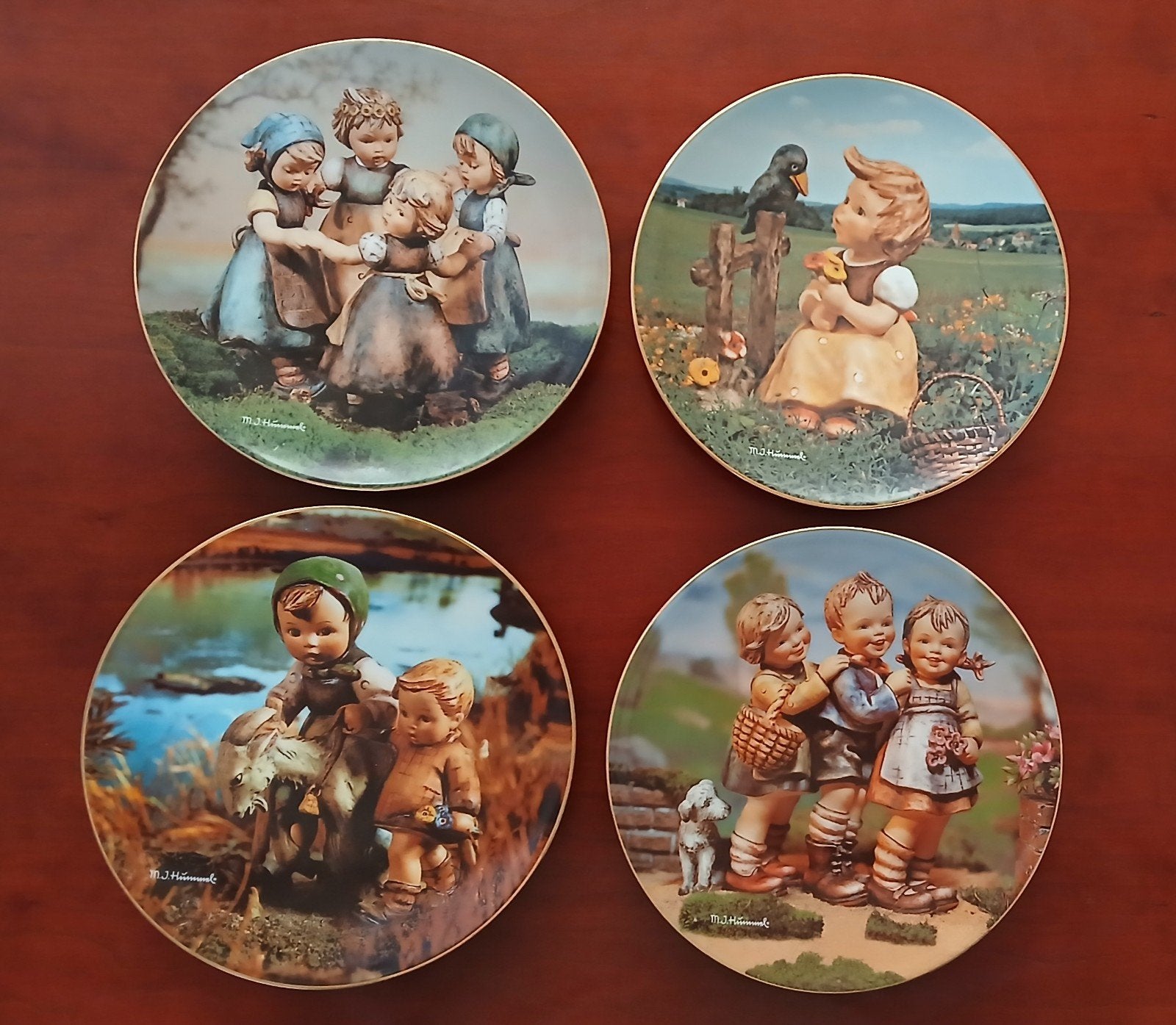 Wandbordjes van Hummel, Antiek en Kunst, Ophalen
