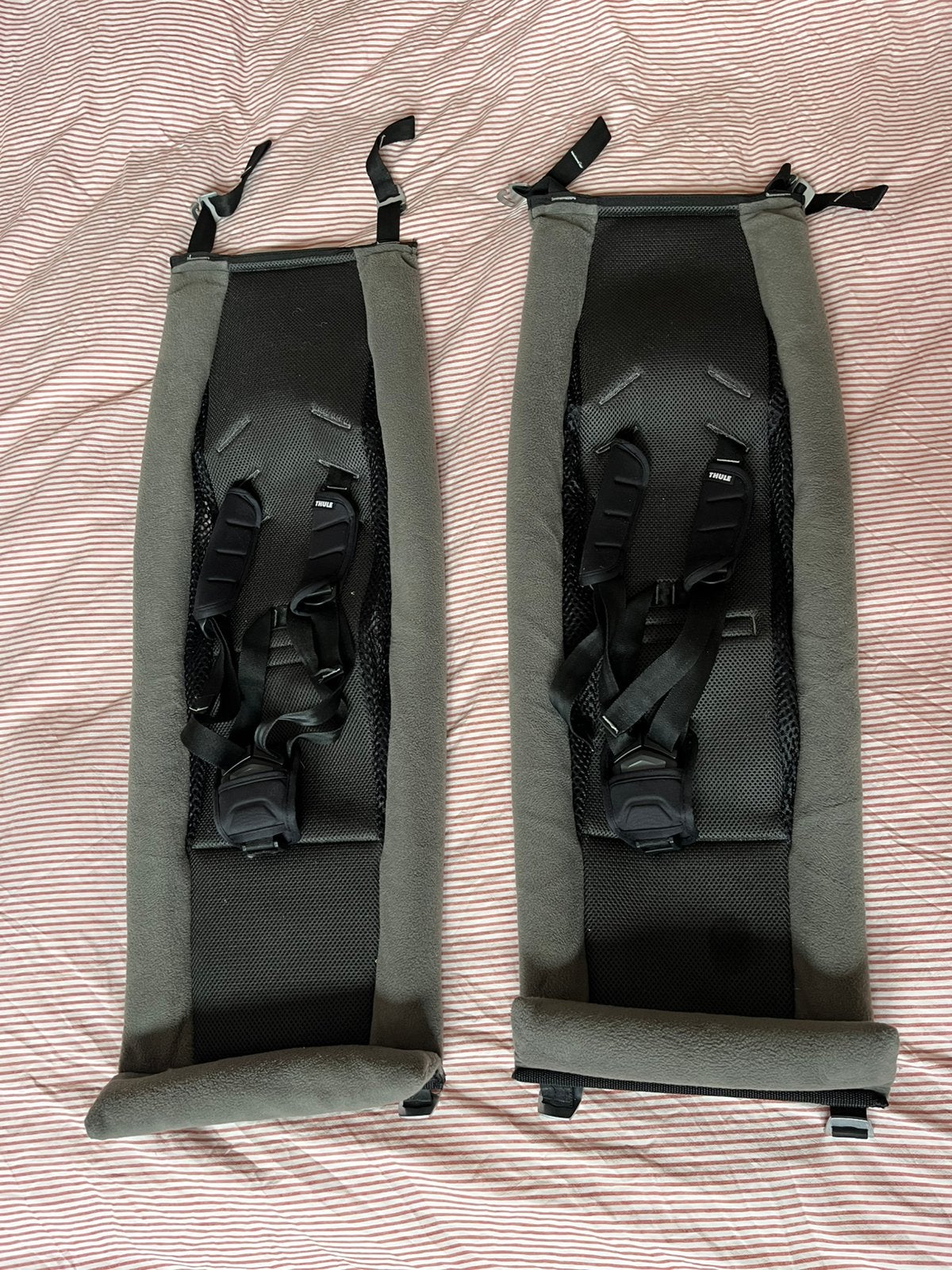 2 x Thule infant sling baby zitjes voor in de fietskar, Auto-onderdelen, Ophalen of Verzenden, Gebruikt