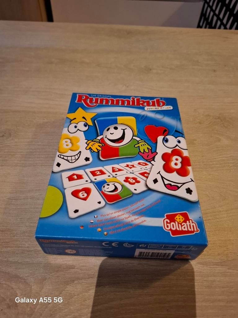 Rummikub Junior Start - Het originele cijferspel, Ophalen of Verzenden, Zo goed als nieuw, Een of twee spelers, Goliath