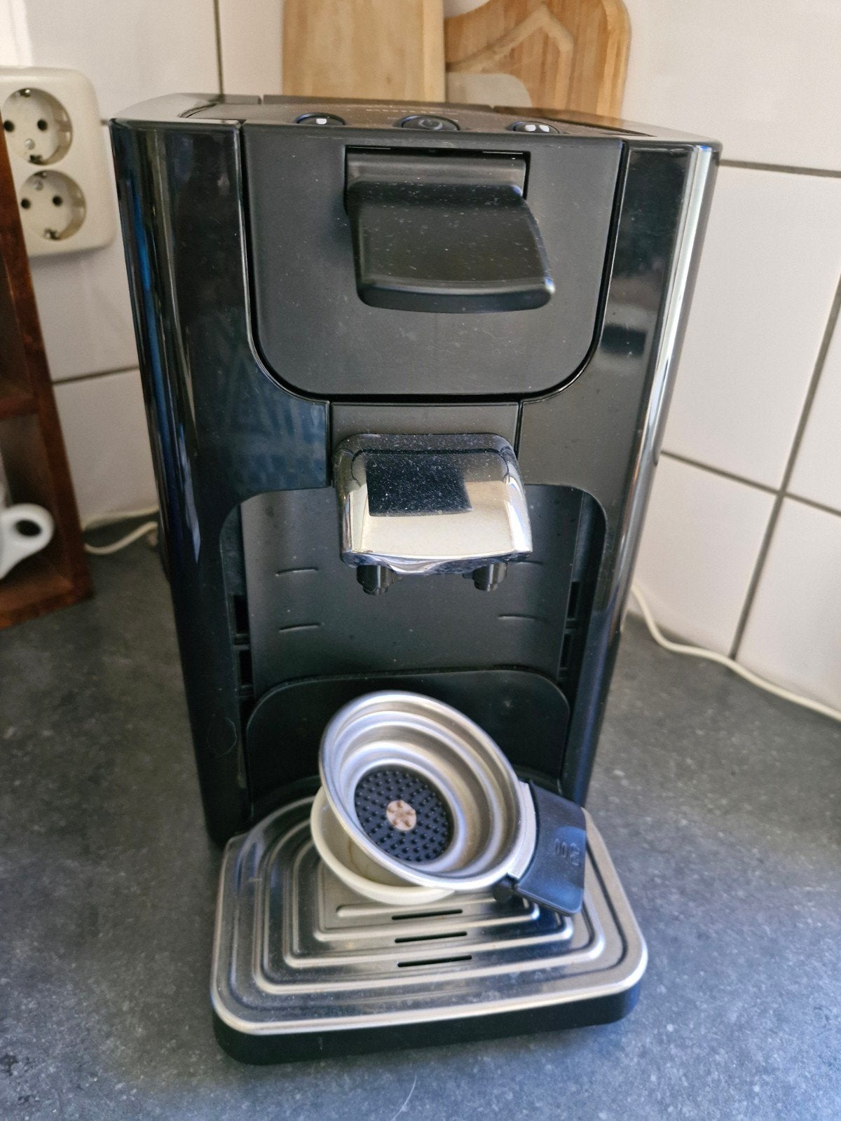 Senseo zwart, Witgoed en Apparatuur, Koffiezetapparaten, Ophalen, Koffiemachine