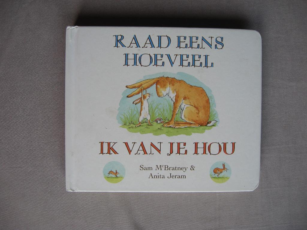 Sam McBratney & Anita Jeram -Raad Eens Hoeveel Ik Van Je Hou, Nieuw, 2 tot 3 jaar, Sam McBratney & Anita Jeram, Ophalen of Verzenden