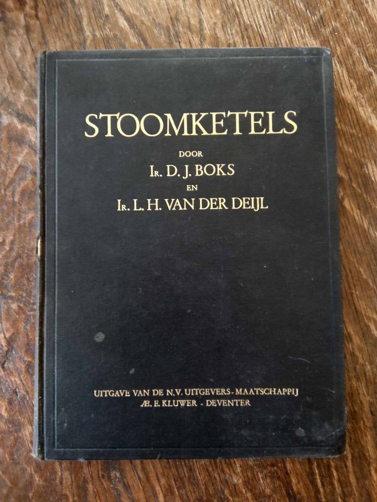 Boek Stoomketels - Leerboek voor Technisch Onderwijs, Boeken, Gelezen, Ophalen of Verzenden, D. J. Boks en L. H. van der Deijl