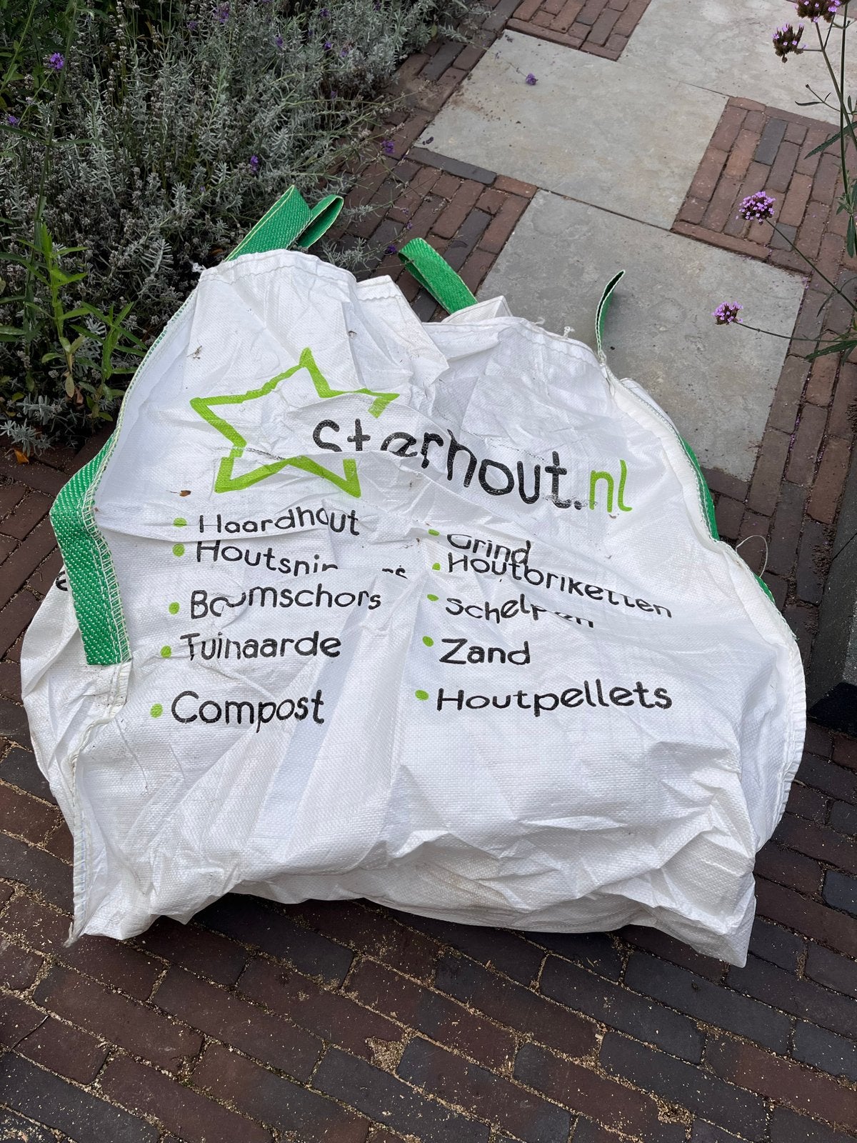 Gratis lege big bag, Ophalen, Zo goed als nieuw