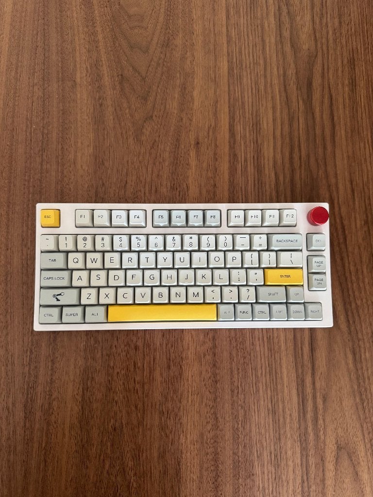 Epomaker TH80 Pro 75% | Gateron Pro Red | game keyboard, Computers en Software, Toetsenborden, EPOMAKER, Hot-swappable, Ophalen of Verzenden
