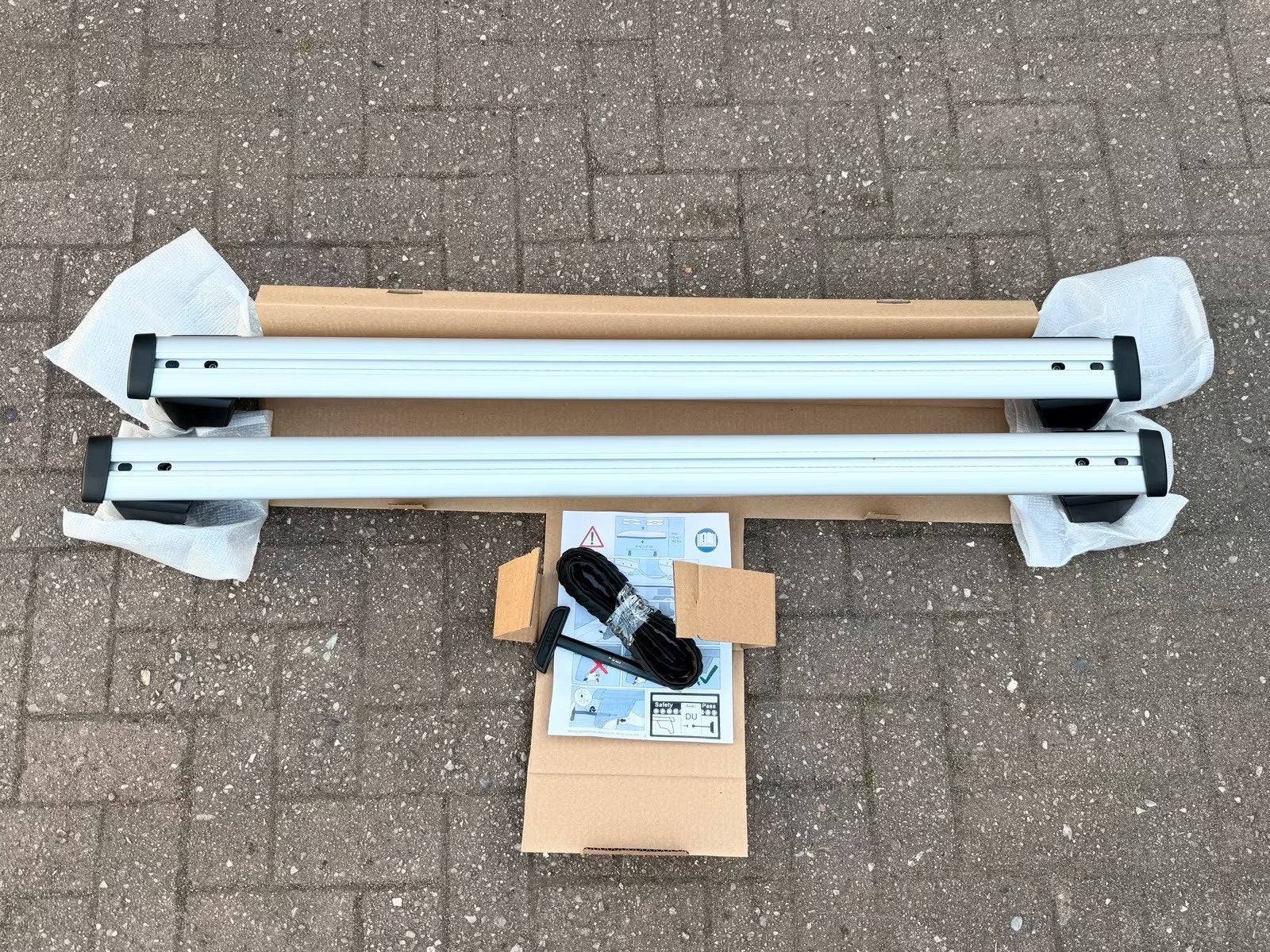 Audi Q5 80A 80A860019 Dakdragers Dakkoffer Skibox Bagagebox, Auto diversen, Ophalen, Zo goed als nieuw