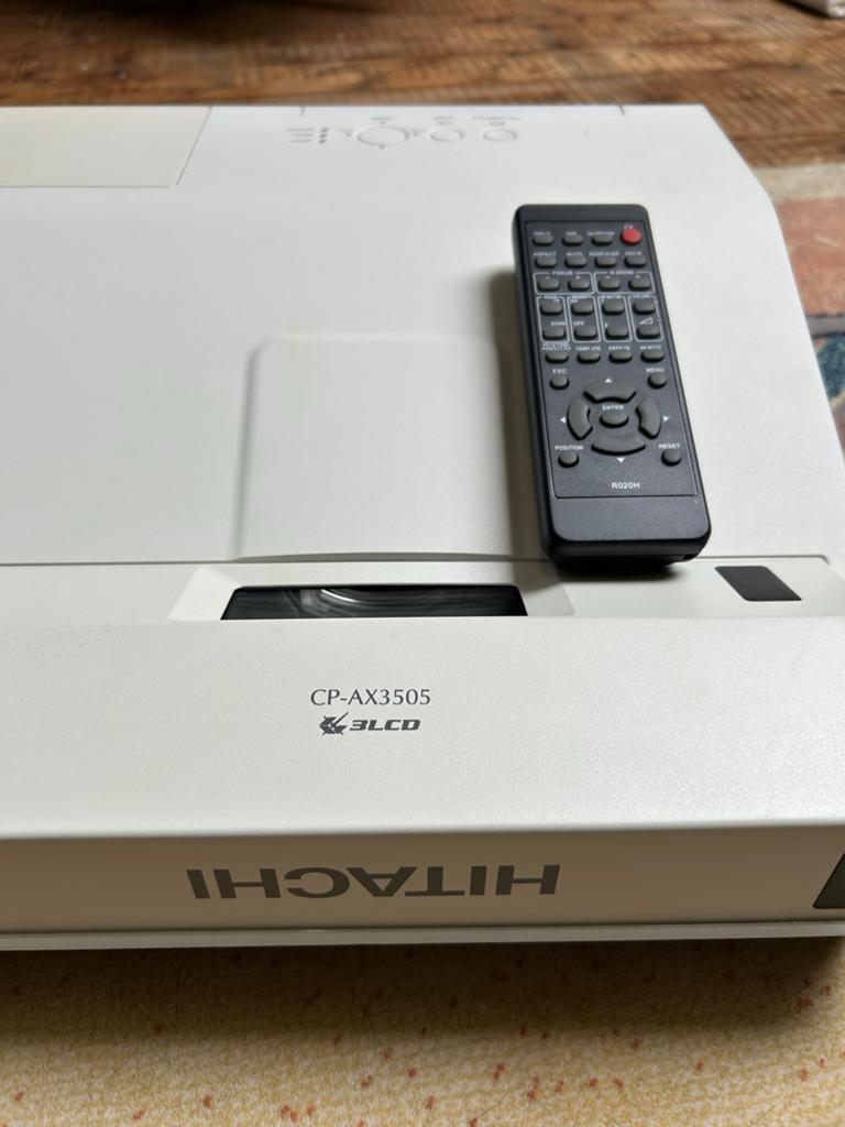 Hitachi CP-AX3505 Short Throw Beamer - LCD Projector, Ophalen of Verzenden, Gebruikt, LCD, HD (720)