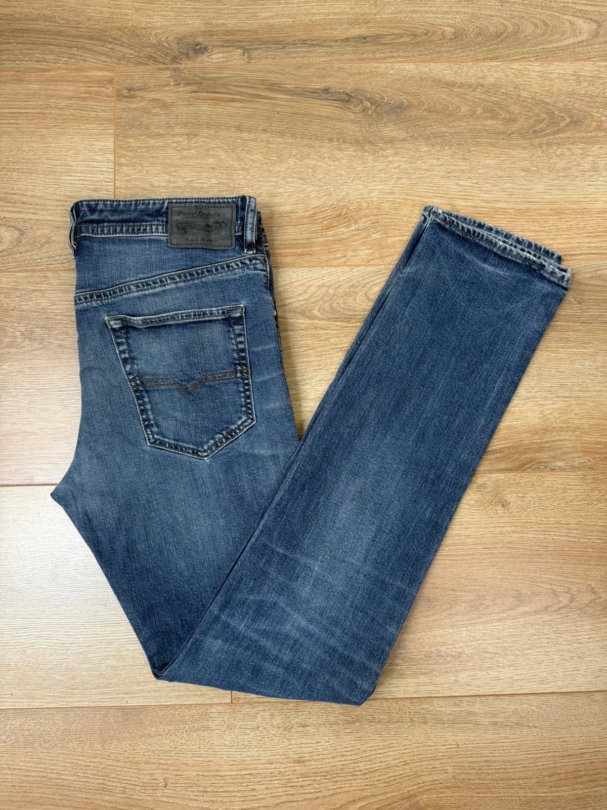 Diesel Jeans Blauw Maat 32, Verzenden, Zo goed als nieuw, Blauw, W32 (confectie 46) of kleiner