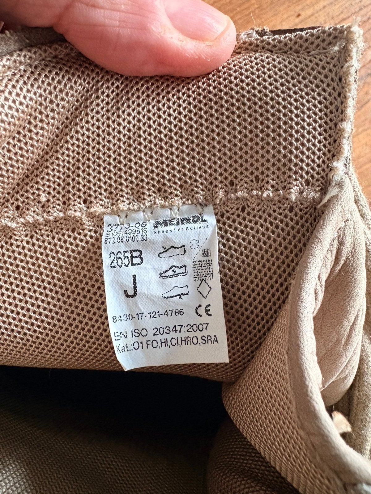 meindl desert bergschoenen (Nieuw) Maat 41, Ophalen of Verzenden, Nieuw, Schoenen