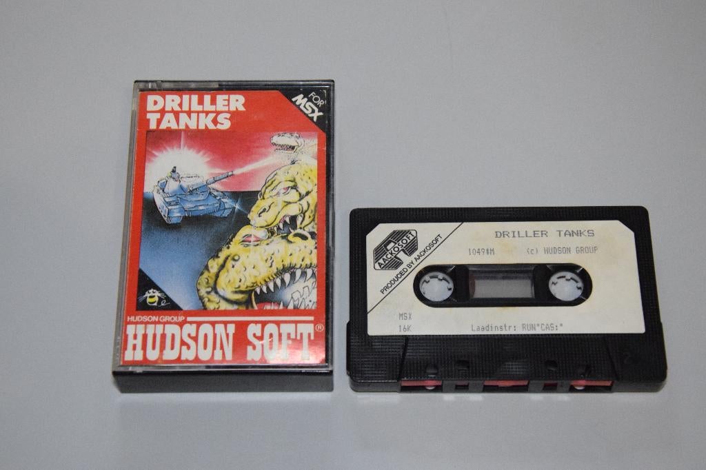 MSX : Driller Tanks, Ophalen of Verzenden, PHILIPS MSX