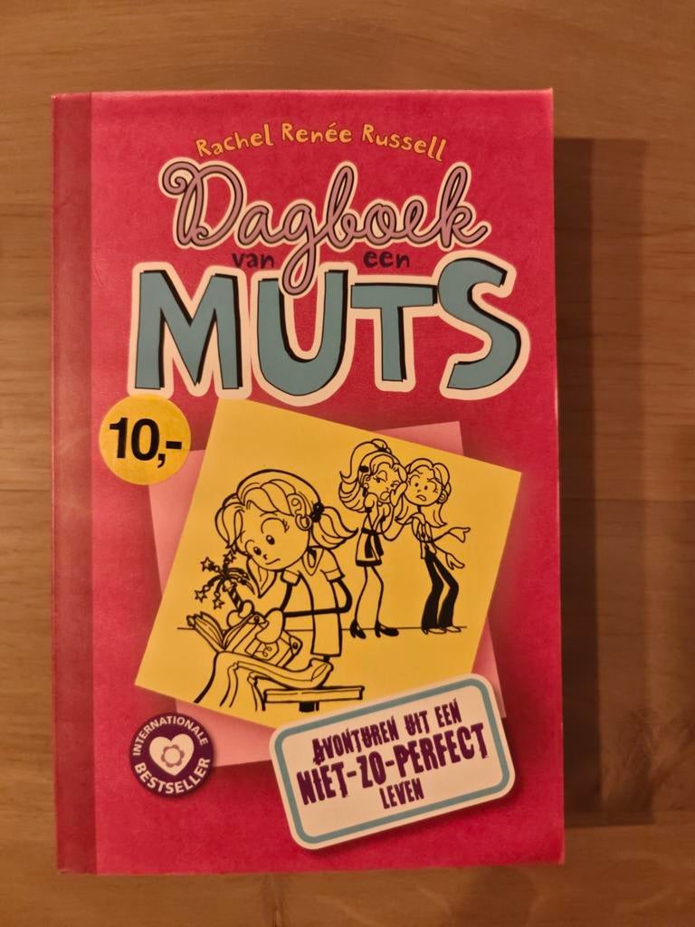 Dagboek van een Muts - Nr 1, Ophalen of Verzenden, Gelezen, Rachel Renée Russell, Fictie