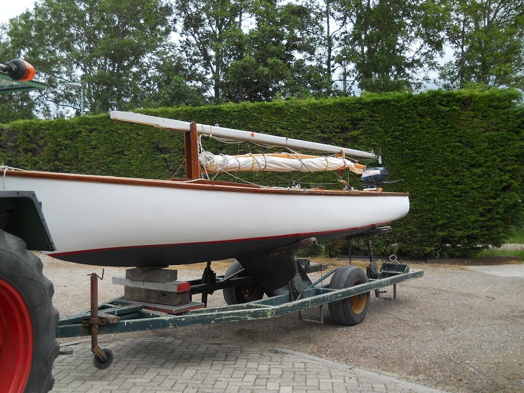 Flytour zeilboot, Watersport en Boten, Open zeilboten, Ophalen, Gebruikt, 5 pk, Fok