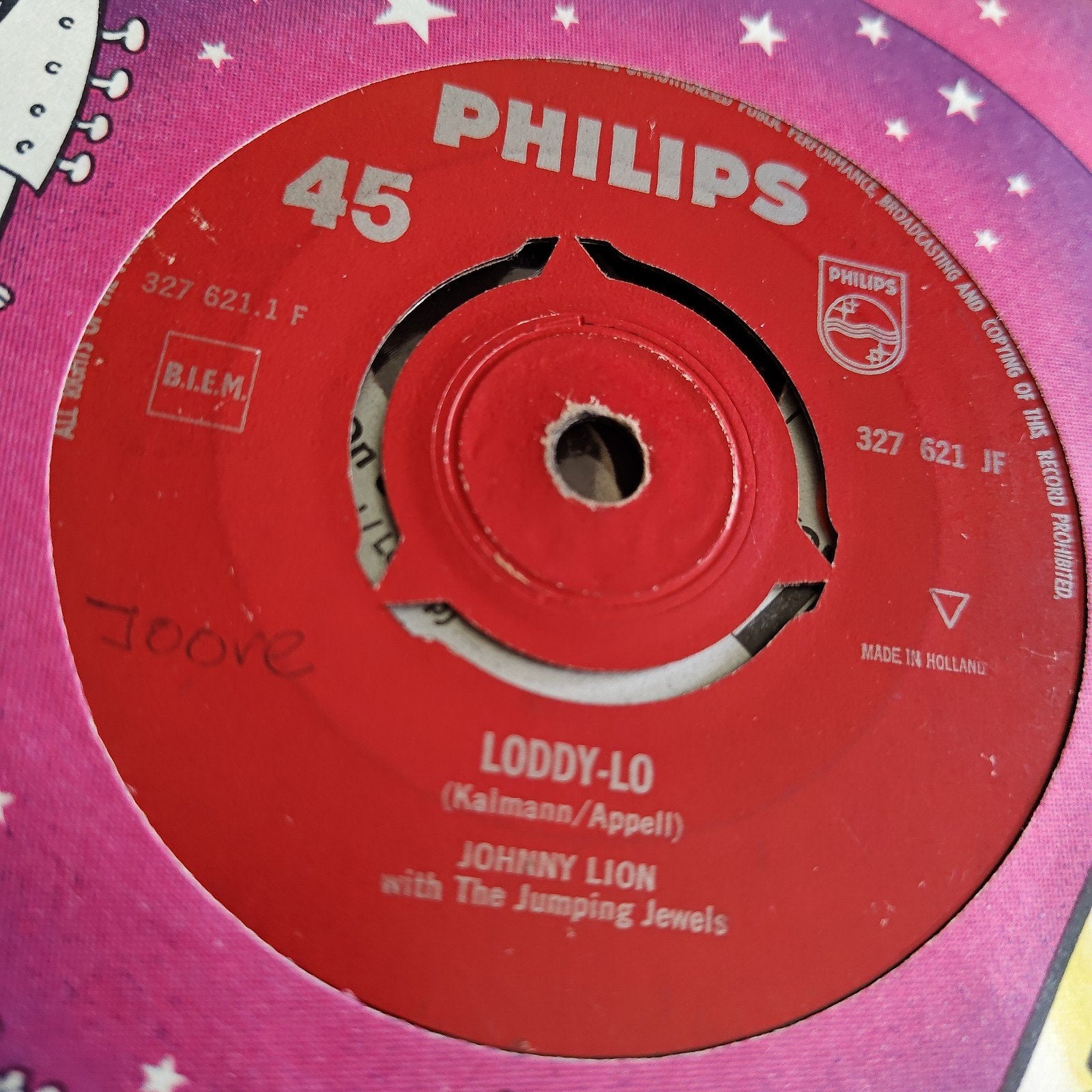 Johnny Lion - Tra La La La Suzy / Loddy-Lo (Philips 45), Gebruikt, 7 inch, Ophalen of Verzenden, Pop