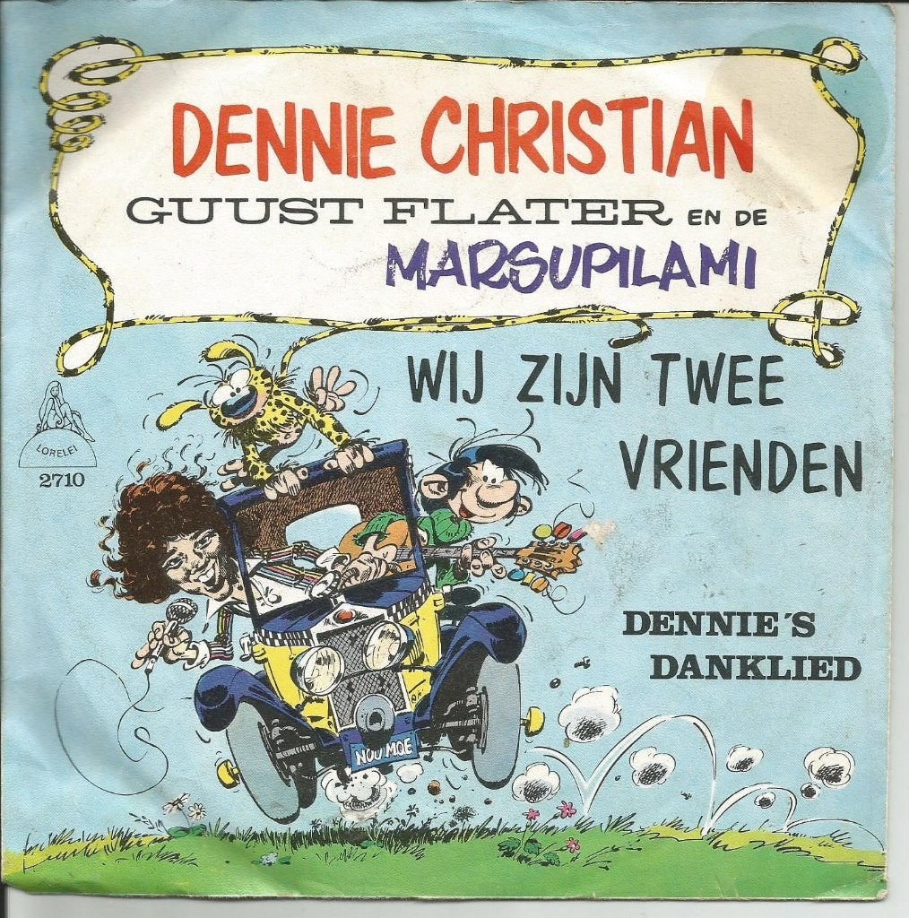 Dennie Christian - Guust Flater En De Marsupilami, Cd's en Dvd's, Vinyl Singles, Gebruikt, 7 inch, Ophalen of Verzenden, Nederlandstalig