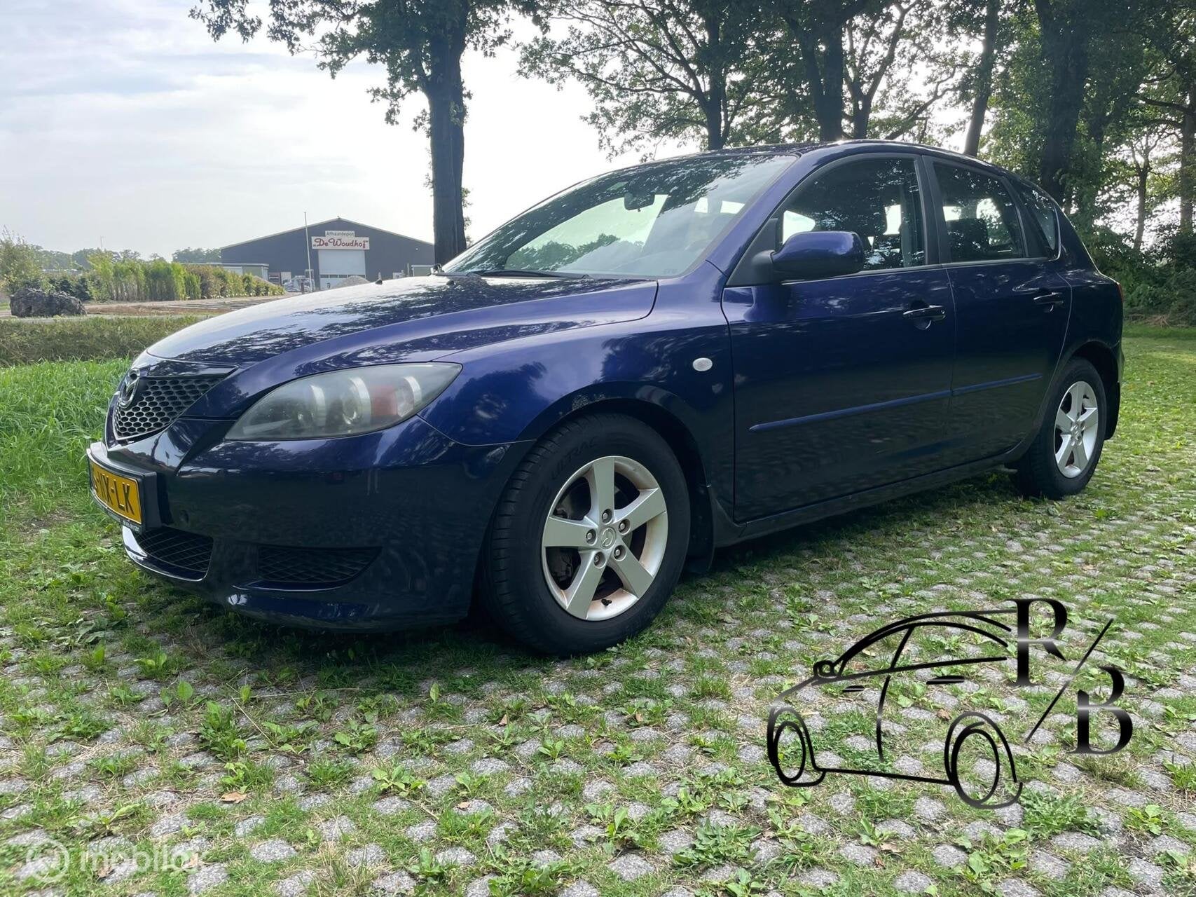 Mazda 3 1.4 S-VT Exclusive EXPORTKOOPJE AC CRUISE, Voorwielaandrijving, Gebruikt, 4 cilinders, Blauw