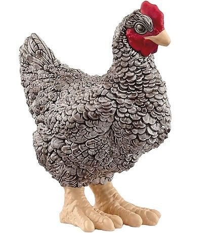 Schleich 13997 plymouth rock  kip. dierfiguur, Verzamelen, Ophalen of Verzenden, Zo goed als nieuw, Boerderijdier, Beeldje of Figuurtje