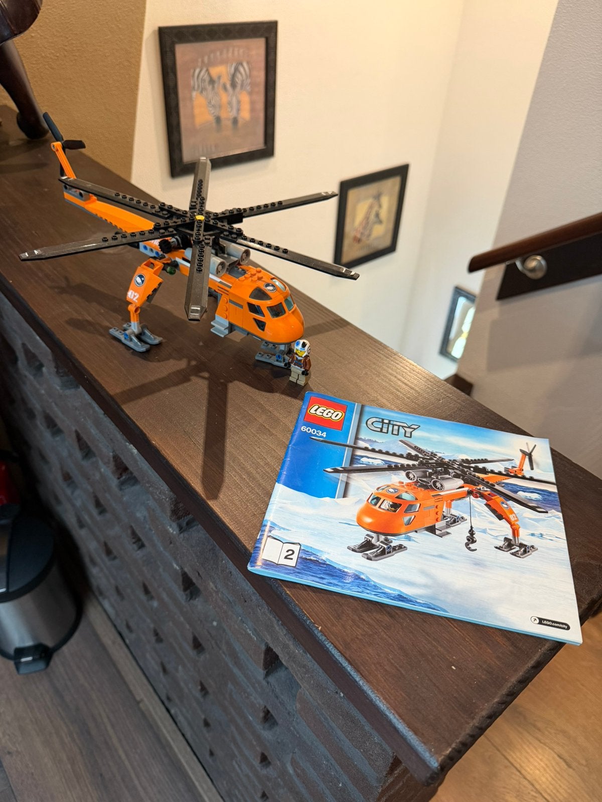 Lego helikraan, Ophalen of Verzenden, Zo goed als nieuw