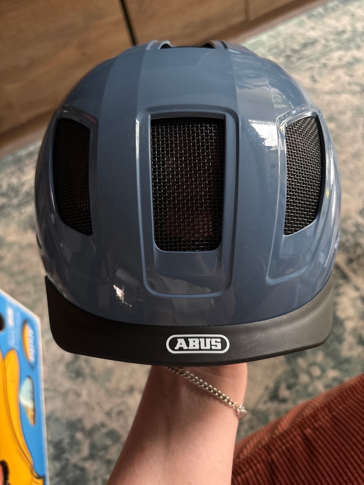ABUS Hyban 2.0 fietshelm - Nieuwstaat maat: 52-58, Ophalen of Verzenden, Zo goed als nieuw, Overige maten, Heer of Dame