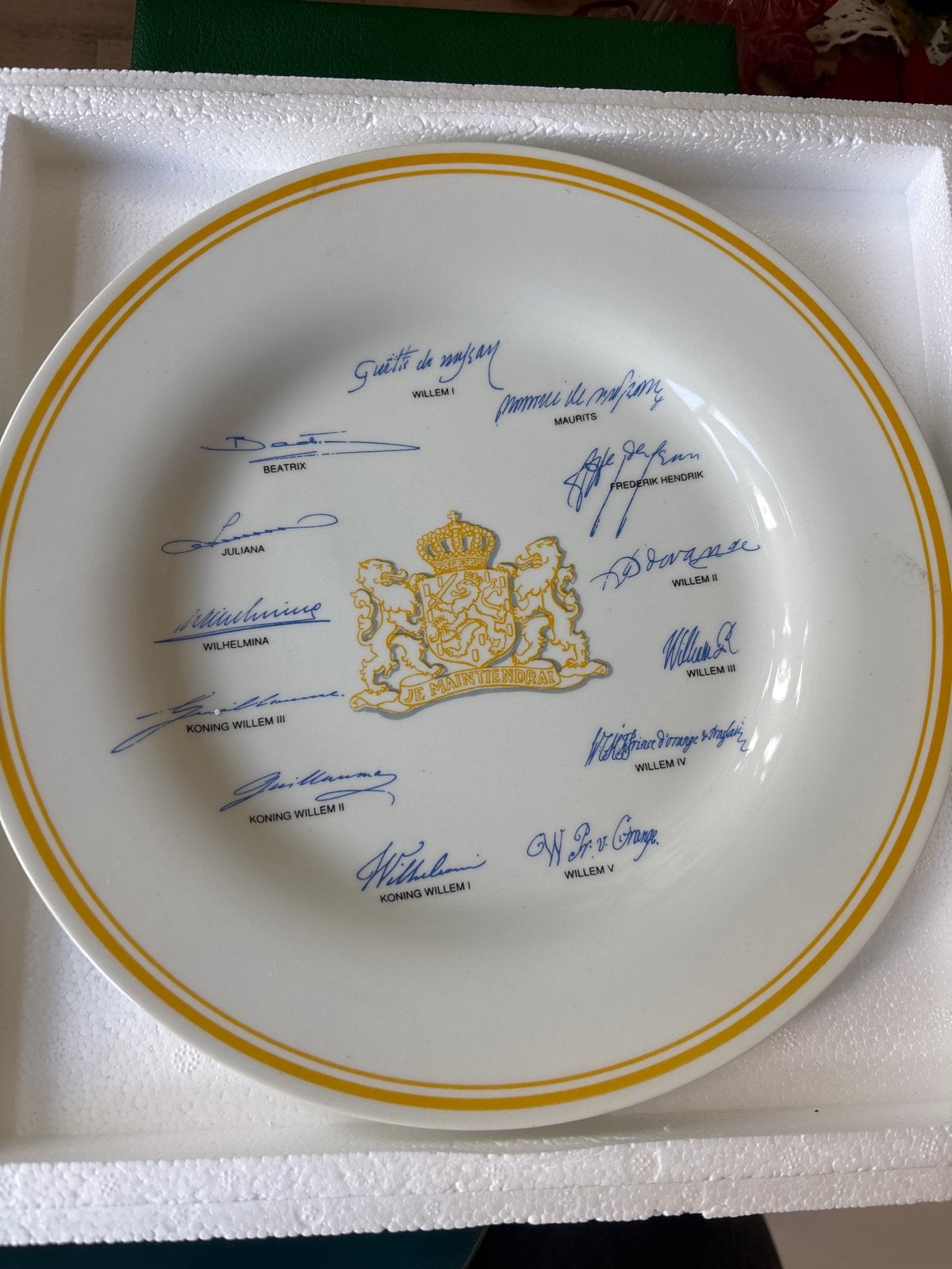 Koninklijk Herdenkingsbord - Gelimiteerde Oplage, Antiek en Kunst, Ophalen
