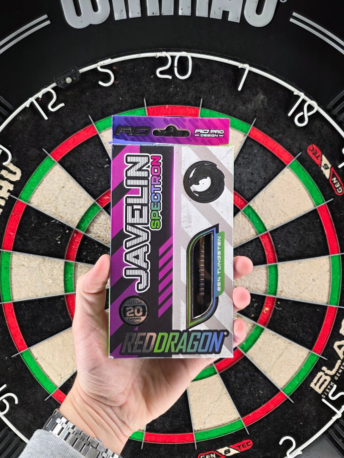 Red Dragon Javelin Spectron Darts 20g - Nieuwstaat !, Ophalen of Verzenden, Zo goed als nieuw, Pijlen