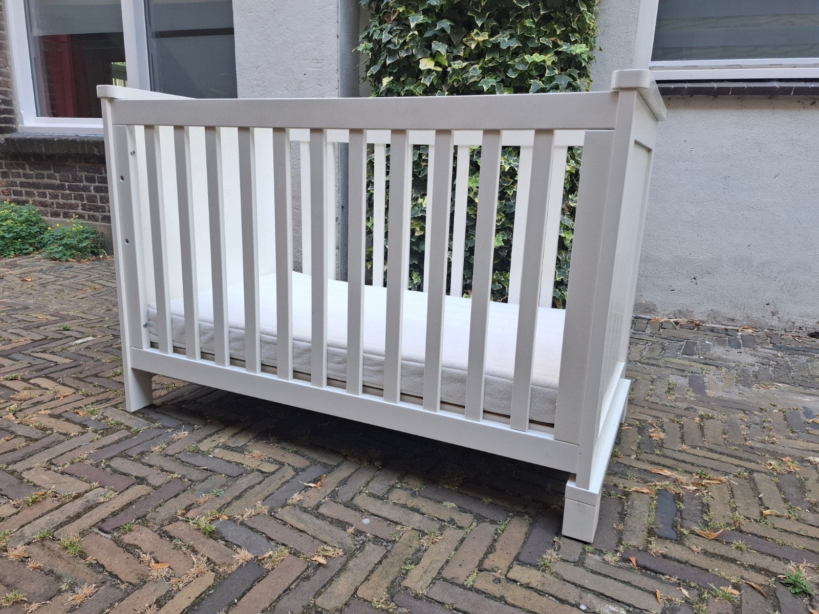 GRATIS ophalen houten ledikant, Ophalen, Gebruikt, Ledikant