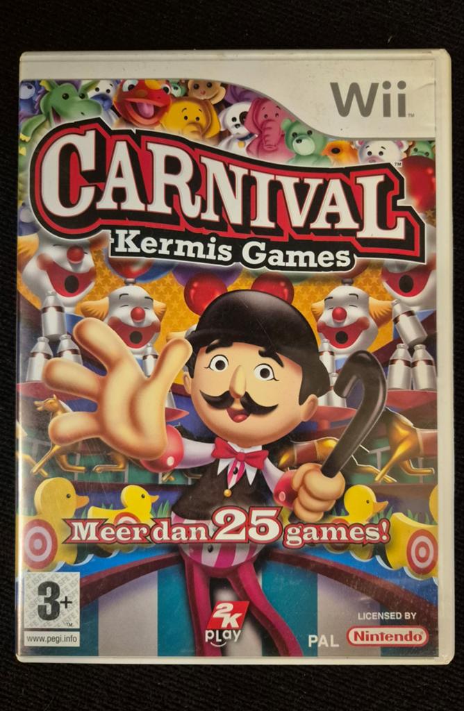 Nintendo Wii Carnival Kermis Games - Zo goed als nieuw, Overige genres, Eén computer, Ophalen of Verzenden, Zo goed als nieuw
