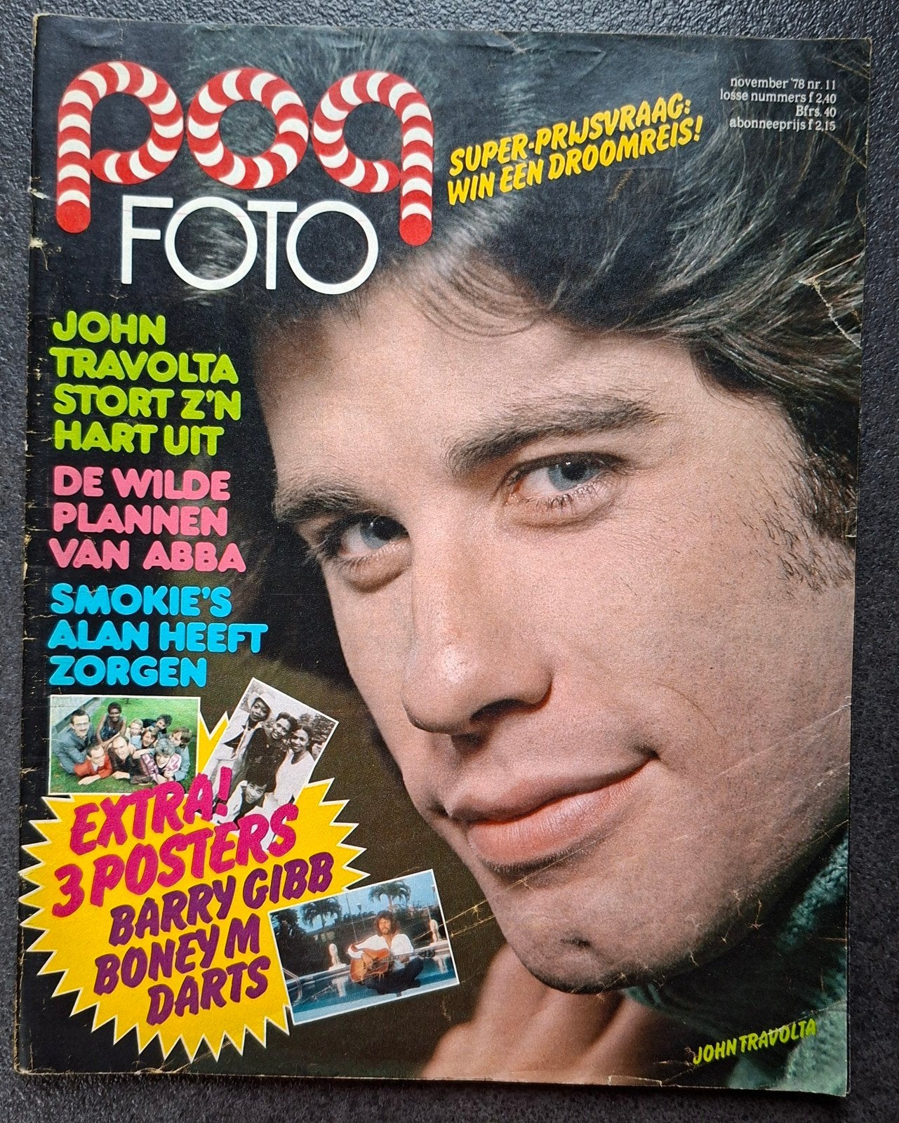 Popfoto ( Maandblad) nr 11 November 1978) Compleet (Vintage), Ophalen of Verzenden, 1960 tot 1980, Tijdschrift