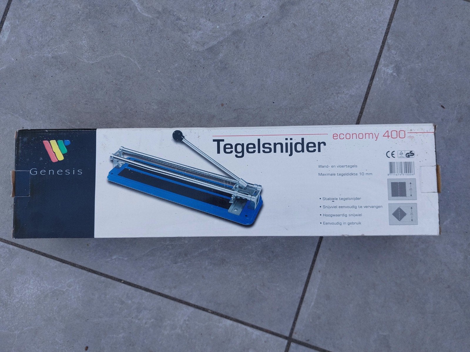 Genesis Economy 400 tegelsnijder - wand- en vloertegels, Ophalen, Gebruikt, Wandtegels