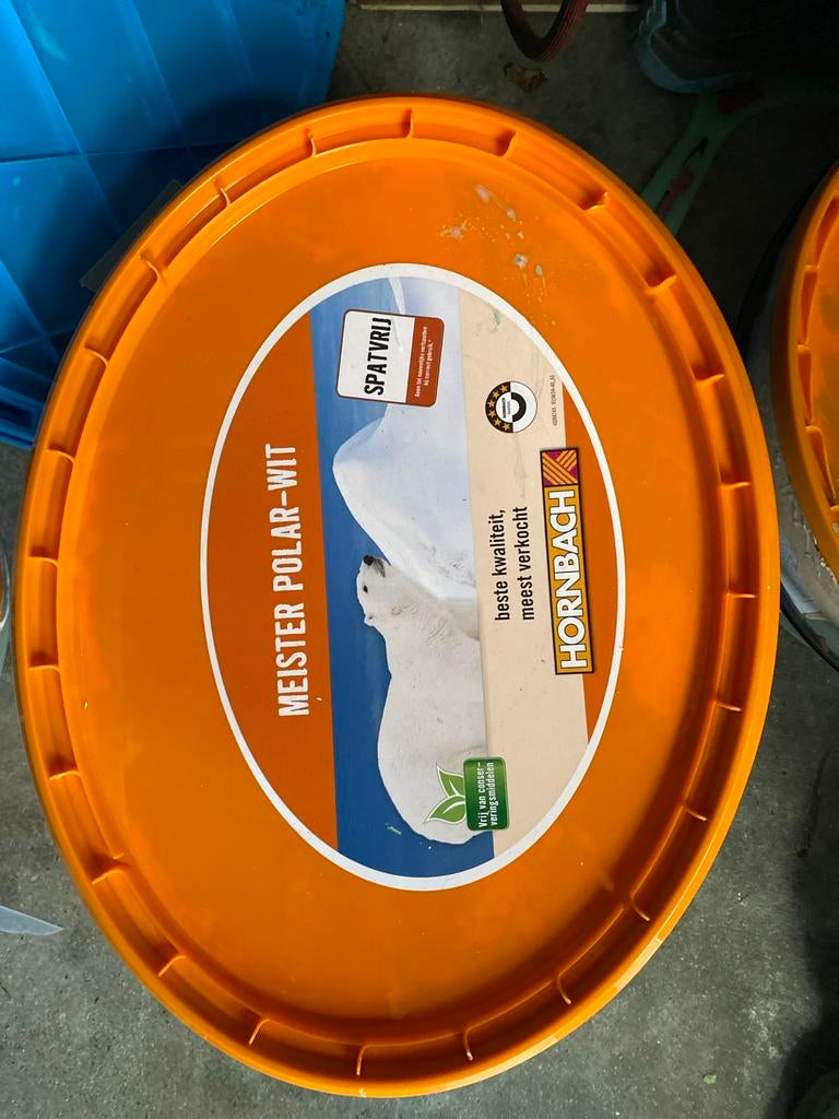 HORNBACH Meister Polar-Wit Muurverf - 12 Liter, Ophalen, Wit, 10 tot 15 liter, Verf