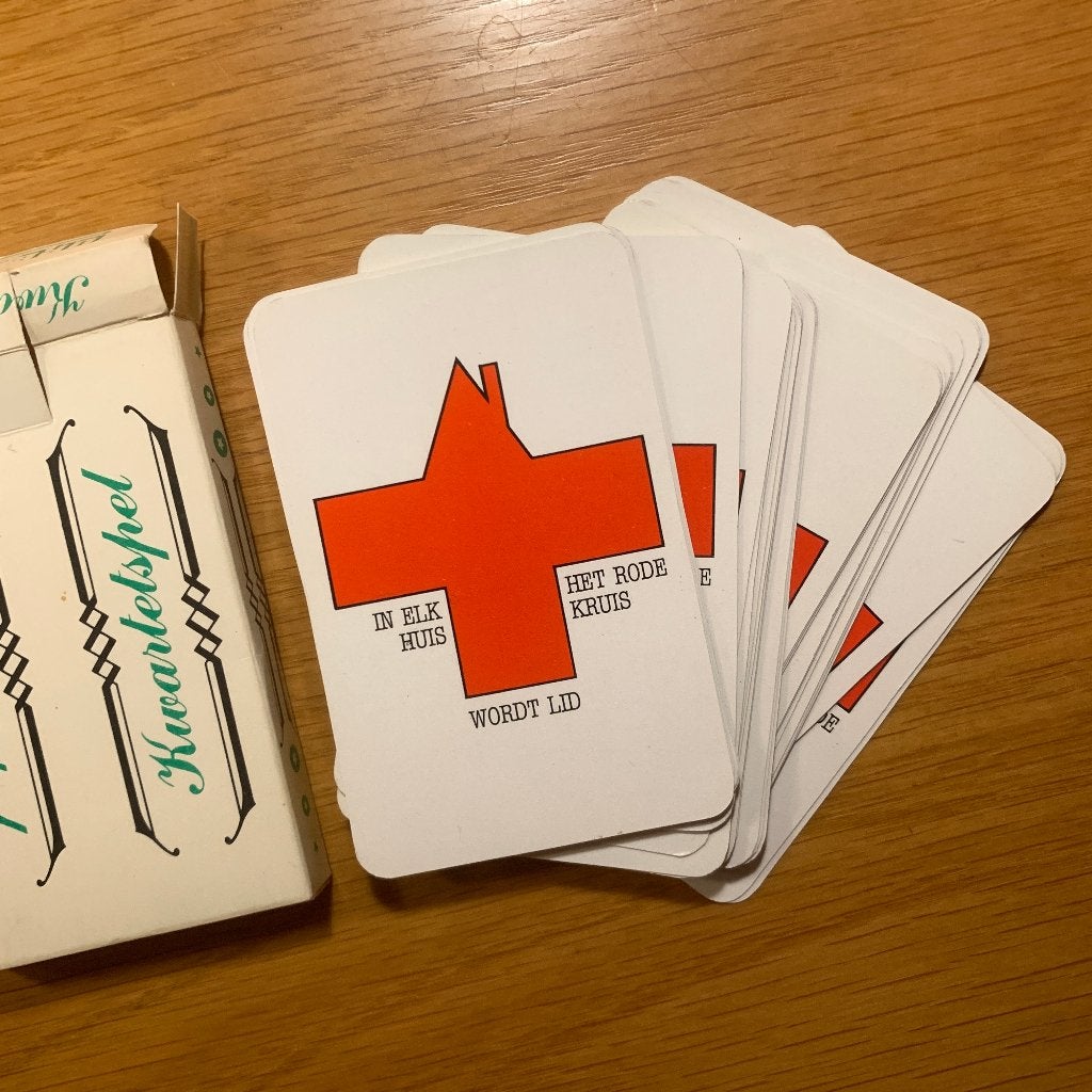 Vintage kwartetspel - Lokale Bedrijven Uden, Verzamelen, Speelkaarten, Jokers en Kwartetten, Ophalen of Verzenden, Gebruikt, Kwartet(ten)