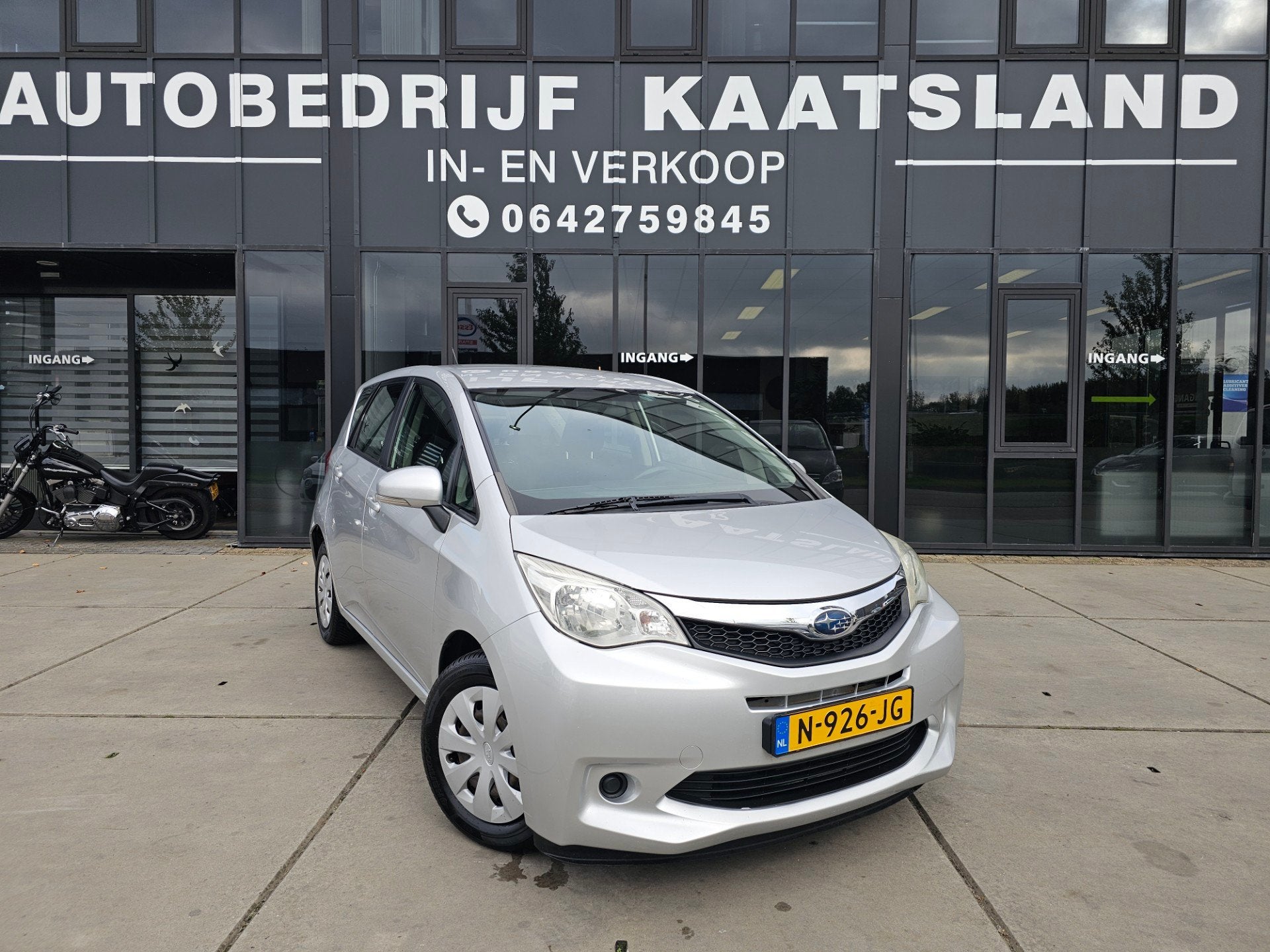 Subaru Trezia 1.3 Intro - Airco - Electr Ramen -, Auto's, Voorwielaandrijving, Euro 5, Zwart, Bedrijf
