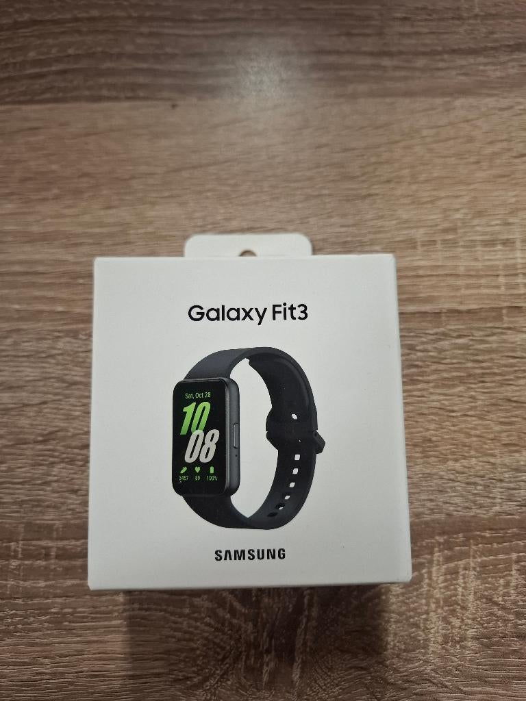 Samsung Galaxy Fit3 - Activity Tracker - Dark Gray, Zwart, Ophalen of Verzenden, Zo goed als nieuw, Samsung