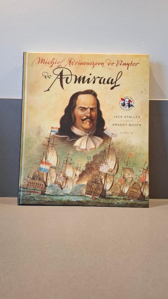 Michiel Adriaenszoon de Ruyter- De admiraal, Boeken, Ophalen of Verzenden, 17e en 18e eeuw, Zo goed als nieuw