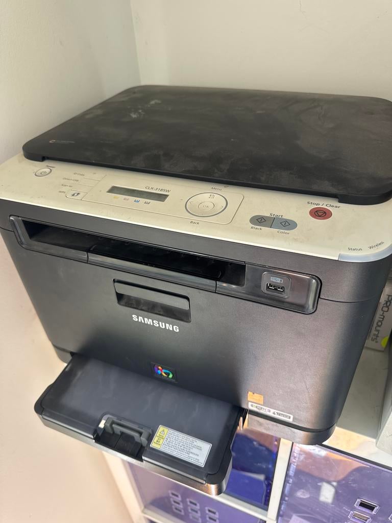 Samsung CLX-3185FW All-in-One Laserprinter, Gebruikt, All-in-one, Draadloos, Ophalen of Verzenden