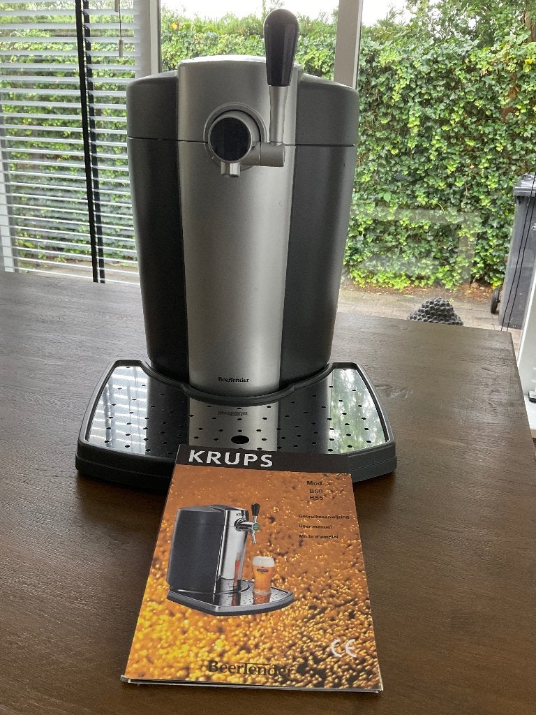 Beertender Krups nieuw, Witgoed en Apparatuur, Thuistaps, Ophalen, Nieuw, Krups