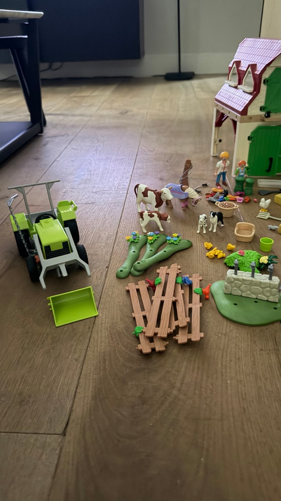 Playmobil Country Boerderij met Tractor en Dieren, Ophalen, Gebruikt, Gebouw, Complete set