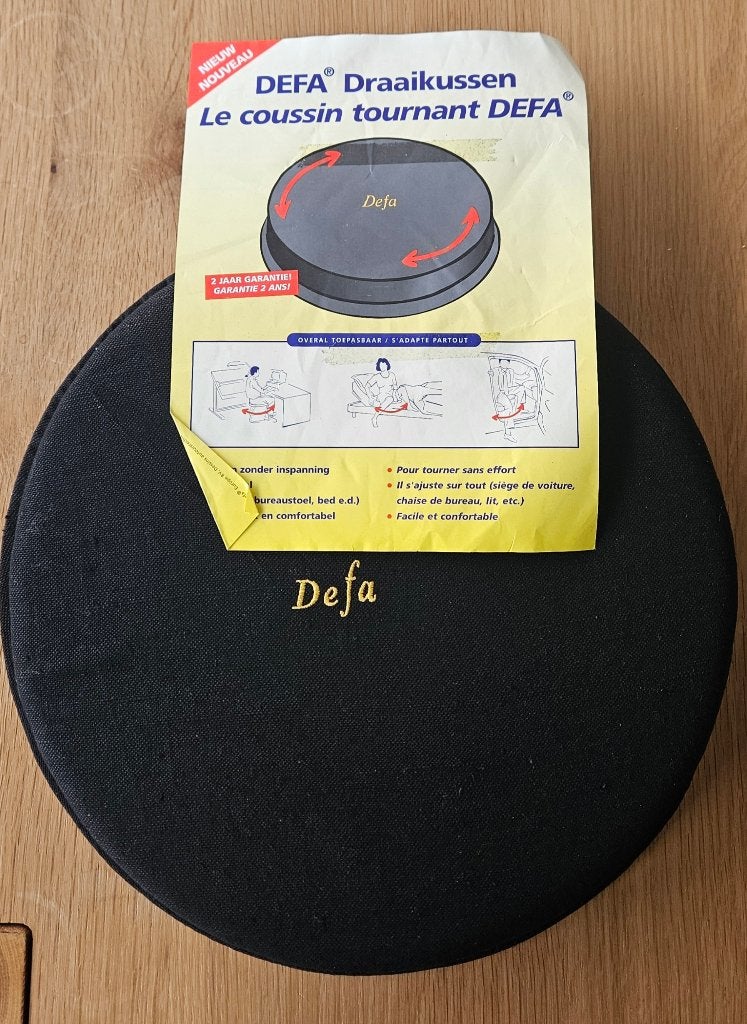DEFA Draaikussen, Diversen, Ophalen, Zo goed als nieuw