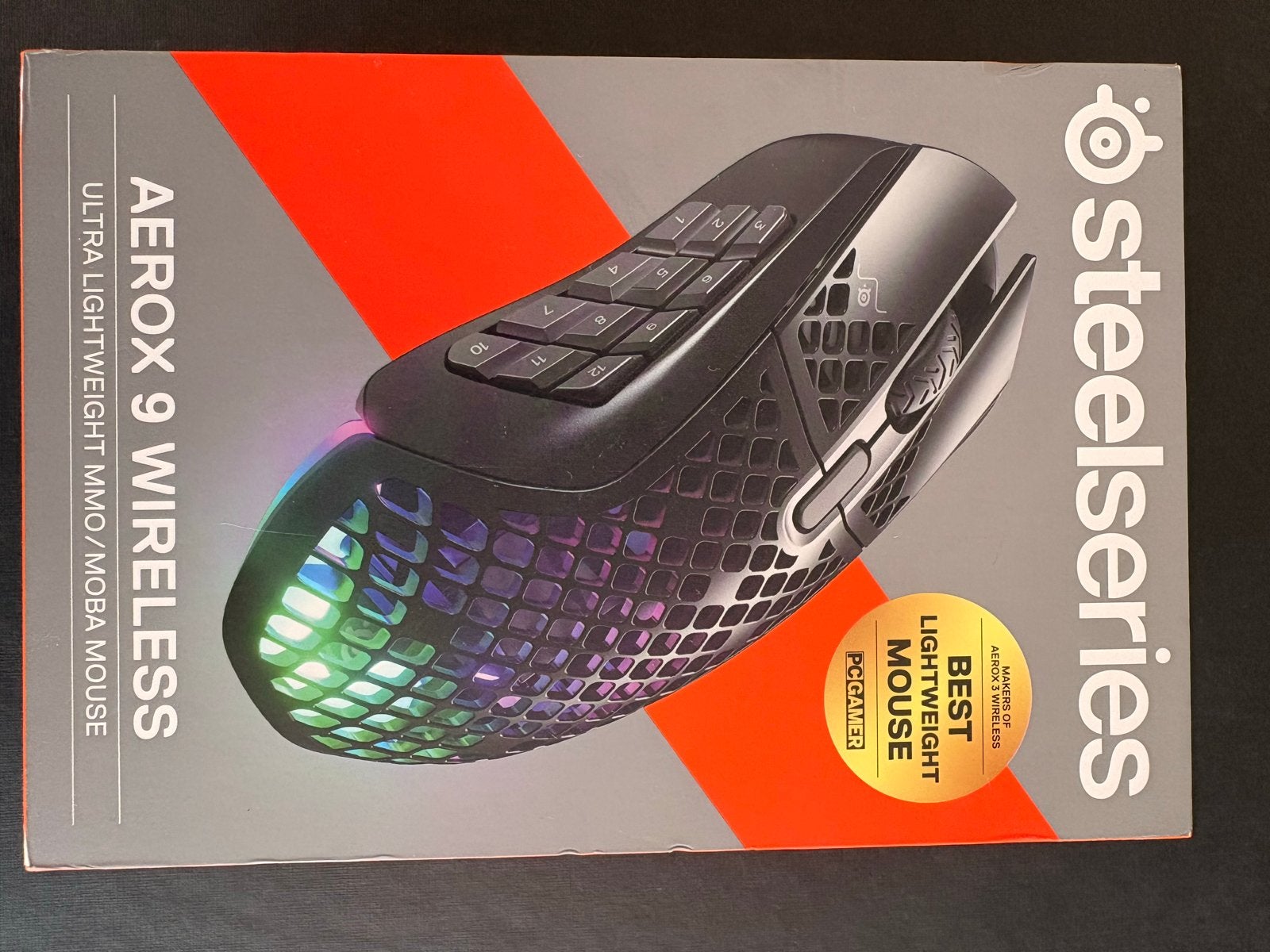 Steelseries Aerox 9 Wireless Gaming Muis, Rechtshandig, Muis, Gaming muis, Ophalen of Verzenden