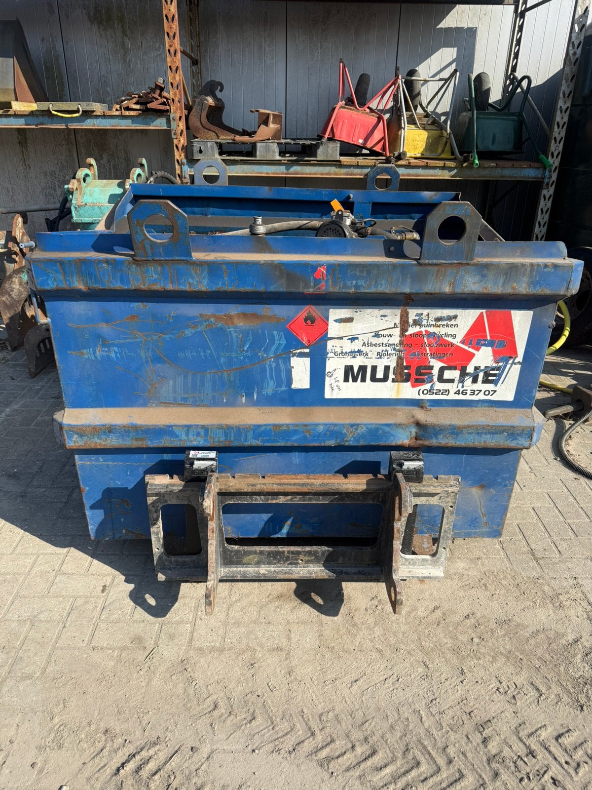 Diesel container, Zakelijke goederen, Machines en Bouw | Keten en Containers, Ophalen of Verzenden