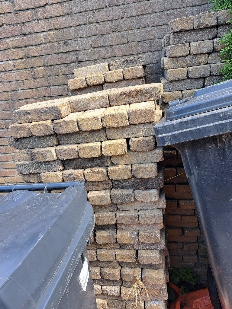 Klinkers (gratis), Ophalen, Gebruikt, Keramiek, Klinkers
