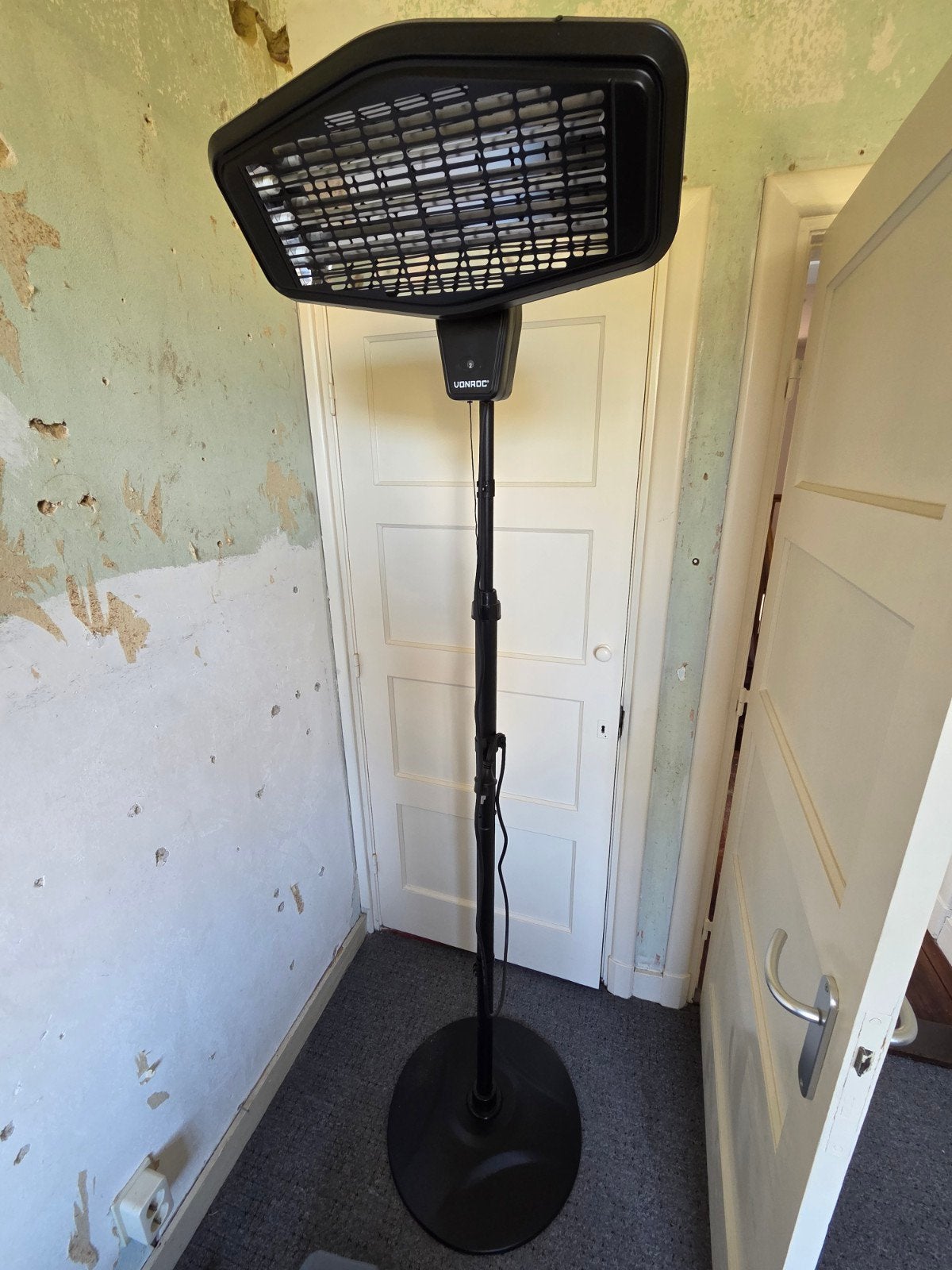 Infrarood heater voor binnen en buiten, Tuin en Terras, Ophalen, Gebruikt, Elektrisch, Vloer