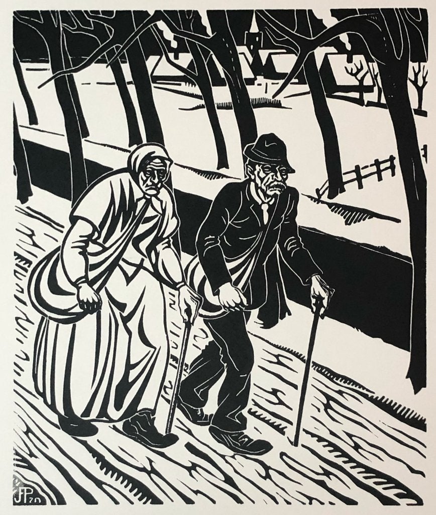 Mooie, betaalbare kunst v/h Grafiekkabinet J.Franken Pzn., Verzenden